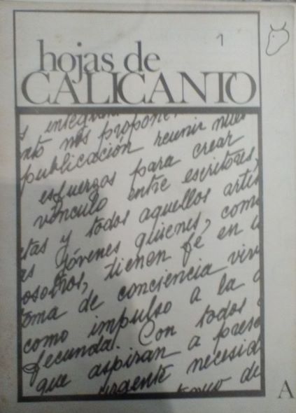 Hojas de Calicanto Nº 1